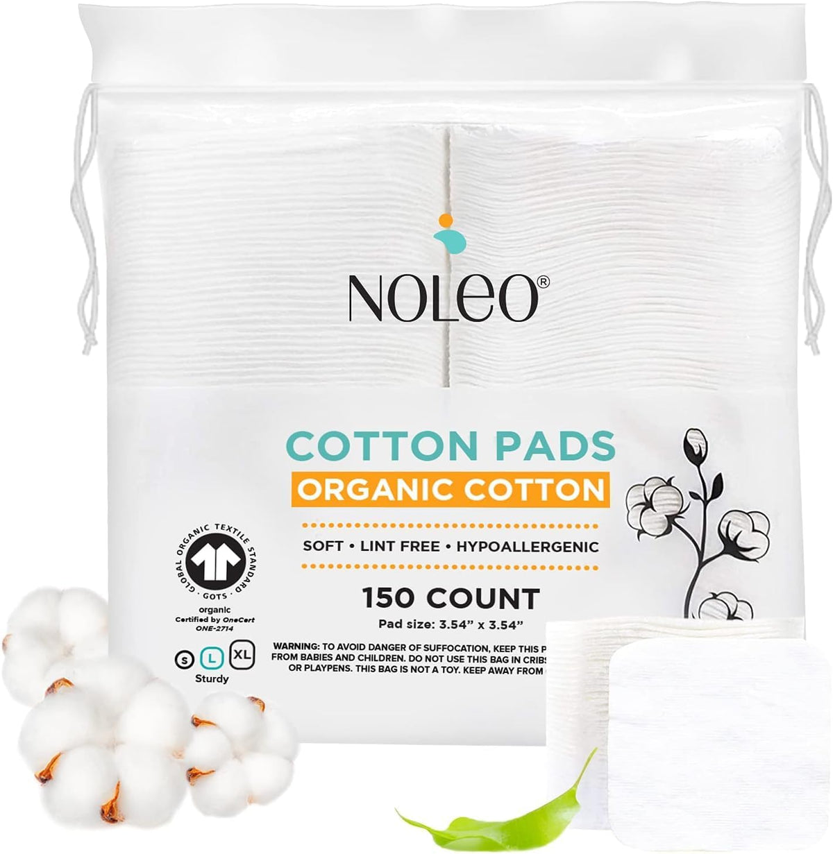 Organic Cotton Rounds & Pads